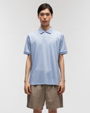 Pima Cotton Polo Tee in Blue