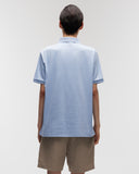 Pima Cotton Polo Tee in Blue