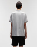 Pima Cotton Polo Tee in Grey
