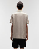 Pima Cotton Polo Tee in Oatmeal